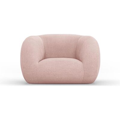 Cosmopolitan Design, Fauteuil, Bouclé Fauteuil, "Essen", 1 Place, Rose poudré, 130x95x86 Fabriqué en Europe - Publicité Cosmopolitan Design, Fauteuil, Bouclé Fauteuil, "Essen", 1 Place, Rose poudré, 130x95x86 Fabriqué en Europe - Publicité