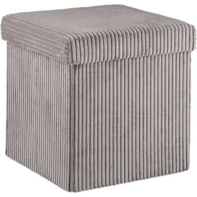 Relaxdays, Tabouret, Cube rangement pliable, velours (38 x 38 x 38 cm) - Publicité Relaxdays, Tabouret, Cube rangement pliable, velours (38 x 38 x 38 cm) - Publicité
