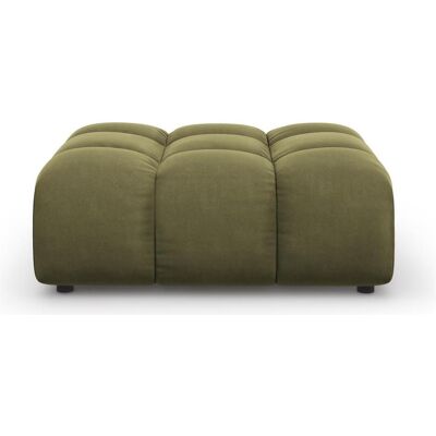 Cosmopolitan Design, Tabouret, Pouf Velours, "Sky", 1 Place, Vert Clair, 102x80x43 Fabriqué en Europe - Publicité Cosmopolitan Design, Tabouret, Pouf Velours, "Sky", 1 Place, Vert Clair, 102x80x43 Fabriqué en Europe - Publicité