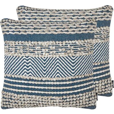 Beliani, Coussin décoratif, Dewberry (45 x 45 cm) - Publicité Beliani, Coussin décoratif, Dewberry (45 x 45 cm) - Publicité