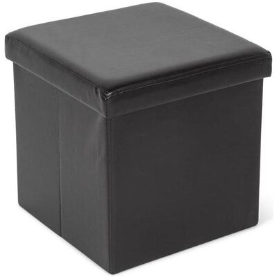 Domoletti, Tabouret, Pouf 53000010503, black, 38 cm x 38 cm x 38 cm - Publicité Domoletti, Tabouret, Pouf 53000010503, black, 38 cm x 38 cm x 38 cm - Publicité