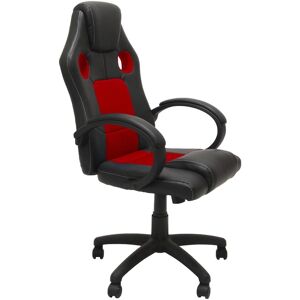 Topeshop, Chaise de bureau, FOTEL ENZO CZERCZAR Chaise d'ordinateur de bureau Assise rembourrée Dossier rembourré - Publicité Topeshop, Chaise de bureau, FOTEL ENZO CZERCZAR Chaise d'ordinateur de bureau Assise rembourrée Dossier rembourré - Publicité