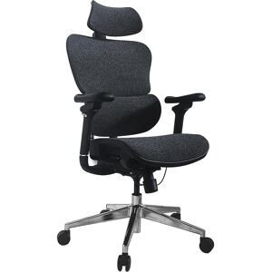 Equip Chaise de bureau, Ergonomischer Bürostuhl mit Kopf und Armstützen bl-sw (44 - 54 cm) - Publicité Equip Chaise de bureau, Ergonomischer Bürostuhl mit Kopf und Armstützen bl-sw (44 - 54 cm) - Publicité