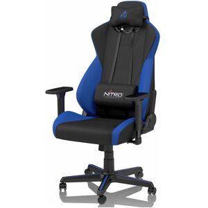 Nitro Concepts S300, Chaise gaming, Noir, Bleu - Publicité Nitro Concepts S300, Chaise gaming, Noir, Bleu - Publicité