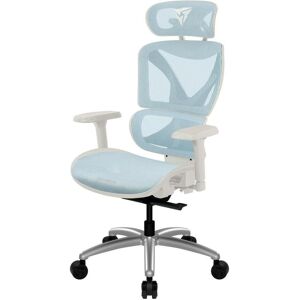 Thunder X3, Chaise de bureau, ThunderX3 XTC Ergonomischer Bürostuhl - weiss/blau - Publicité Thunder X3, Chaise de bureau, ThunderX3 XTC Ergonomischer Bürostuhl - weiss/blau - Publicité