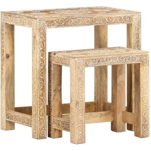 vidaXL, Table basse, Table d'appoint (29 x 45 x 45 cm) - Publicité vidaXL, Table basse, Table d'appoint (29 x 45 x 45 cm) - Publicité
