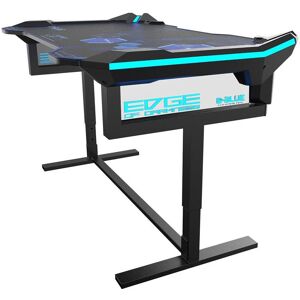 Blue Biurko E-Blue EGT004 Niebieskie 135 cmx78.5 cm, Bureau gaming, Noir - Publicité Blue Biurko E-Blue EGT004 Niebieskie 135 cmx78.5 cm, Bureau gaming, Noir - Publicité