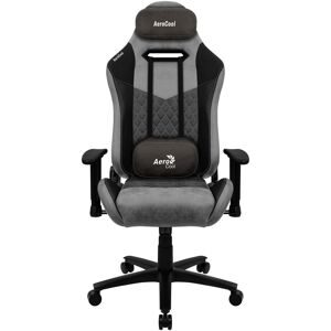 Aerocool Duke, Chaise gaming, Gris, Noir - Publicité Aerocool Duke, Chaise gaming, Gris, Noir - Publicité
