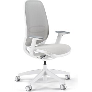 Sedus, Chaise de bureau, Chaise de bureau se:air, Ai-821/002 Tissu blanc (42 - 55 cm) - Publicité Sedus, Chaise de bureau, Chaise de bureau se:air, Ai-821/002 Tissu blanc (42 - 55 cm) - Publicité