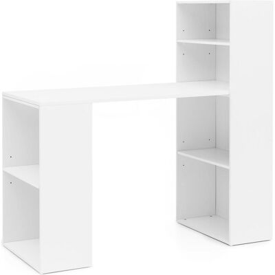 Bureau Wohnling WL5.692 avec Étagère - Table de Bureau - Publicité Bureau Wohnling WL5.692 avec Étagère - Table de Bureau - Publicité