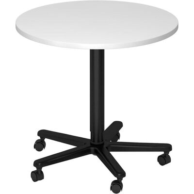 Table debout réglable Hammerbacher VST08 - Blanc - Publicité Table debout réglable Hammerbacher VST08 - Blanc - Publicité