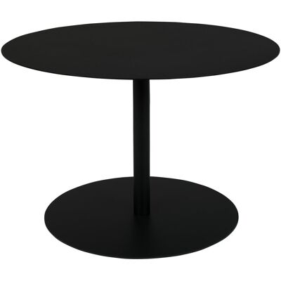 Table basse ronde en métal noir Snow de Zuiver - 60x40x60cm - Publicité Table basse ronde en métal noir Snow de Zuiver - 60x40x60cm - Publicité