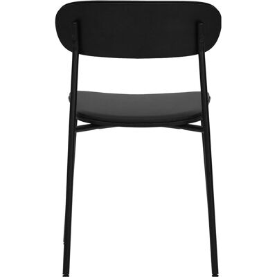 House Doctor, Chaises, Chair, HDPova, Black - Publicité House Doctor, Chaises, Chair, HDPova, Black - Publicité