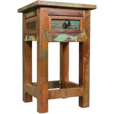 Wohnling Modèle Kalkutta - Table d'Appoint en Bois Massif - Publicité Wohnling Modèle Kalkutta - Table d'Appoint en Bois Massif - Publicité