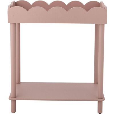 Bloomingville, Table basse, - Isola Side Table - Rose - Pine (60 x 40 x 68 cm) - Publicité Bloomingville, Table basse, - Isola Side Table - Rose - Pine (60 x 40 x 68 cm) - Publicité
