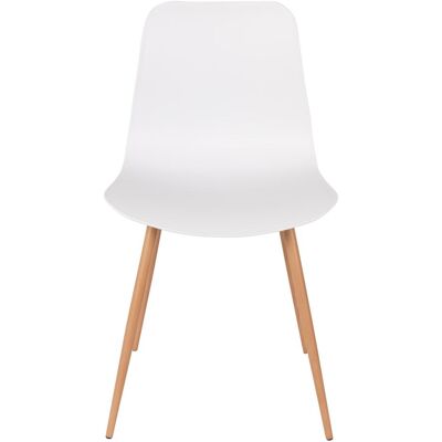 Chaise de salle à manger en polypropylène White Label - Moderne, Confortable & Durable - Publicité Chaise de salle à manger en polypropylène White Label - Moderne, Confortable & Durable - Publicité