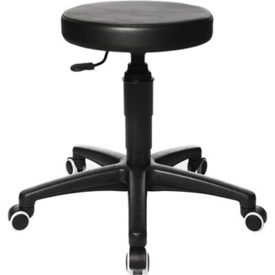 Tabouret de Bureau TOPSTAR - Tec 70 Pivotant Cuir Artificiel Noir 390-520mm - Publicité Tabouret de Bureau TOPSTAR - Tec 70 Pivotant Cuir Artificiel Noir 390-520mm - Publicité