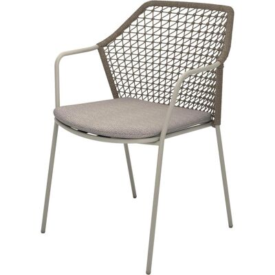 Best Burano Beige - Chaise de jardin empilable - Publicité Best Burano Beige - Chaise de jardin empilable - Publicité