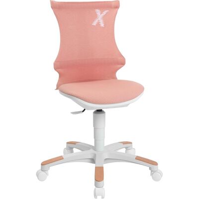 Chaise de bureau rose et blanche Topstar avec mécanisme Sitness - Publicité Chaise de bureau rose et blanche Topstar avec mécanisme Sitness - Publicité