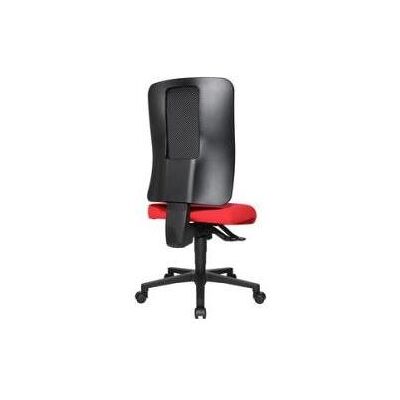 Chaise de Bureau Topstar OX1000 G210 - Rouge et Noir, Dossier en maille - Publicité Chaise de Bureau Topstar OX1000 G210 - Rouge et Noir, Dossier en maille - Publicité