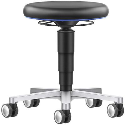 Tabouret de laboratoire bimos - Hauteur réglable, Structure en métal, Pivotant - Publicité Tabouret de laboratoire bimos - Hauteur réglable, Structure en métal, Pivotant - Publicité