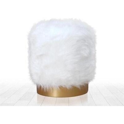 Atelier del Sofa Pouf Lovett - Blanc - Pouf - Publicité Atelier del Sofa Pouf Lovett - Blanc - Pouf - Publicité