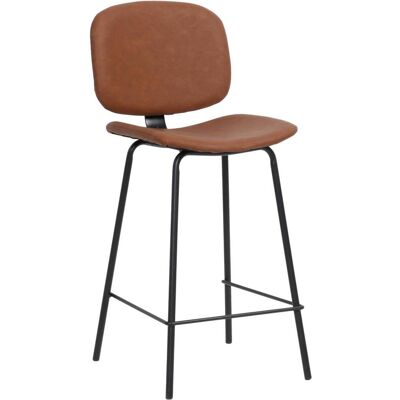 Paperflow, Tabouret de bar, Tabouret de bar VINTAGE, lot de 2, marron - Publicité Paperflow, Tabouret de bar, Tabouret de bar VINTAGE, lot de 2, marron - Publicité