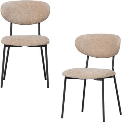 2x Woood, Chaises, Esszimmerstuhl - Publicité 2x Woood, Chaises, Esszimmerstuhl - Publicité