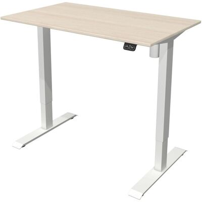 Bureau ajustable Kerkmann Move 1 - Blanc - 100x60cm - Publicité Bureau ajustable Kerkmann Move 1 - Blanc - 100x60cm - Publicité