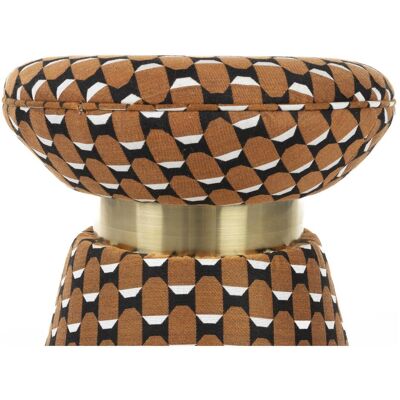 IKEA Pin Tabouret en polyester à motifs géométriques - Tabouret - Publicité IKEA Pin Tabouret en polyester à motifs géométriques - Tabouret - Publicité