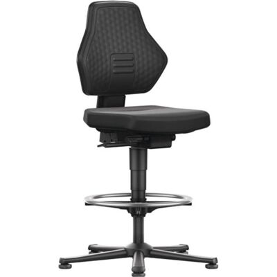 Chaise de bureau ergonomique Bimos avec réglage de hauteur et soutien lombaire - Publicité Chaise de bureau ergonomique Bimos avec réglage de hauteur et soutien lombaire - Publicité