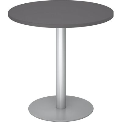 HAMMERBACHER Table Bistrot grafit 80x80x74cm - Table de bistrot - Publicité HAMMERBACHER Table Bistrot grafit 80x80x74cm - Table de bistrot - Publicité
