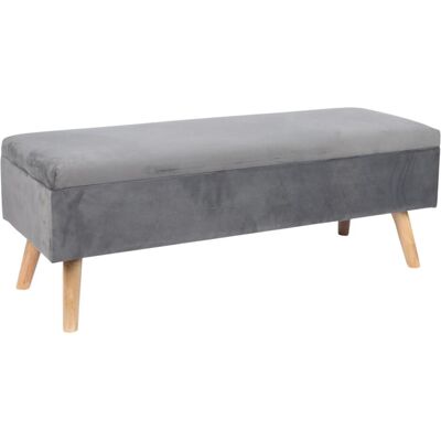 Relaxdays, Banc, GmbH Sitzbank Samt mit Stauraum (110 cm) - Publicité Relaxdays, Banc, GmbH Sitzbank Samt mit Stauraum (110 cm) - Publicité