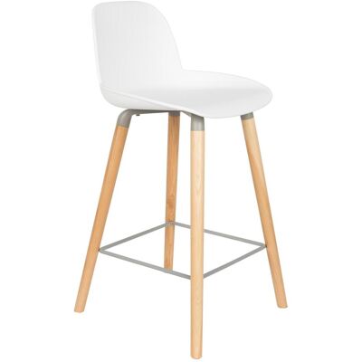 Zuiver Tabouret de comptoir blanc Albert Kuip - Publicité Zuiver Tabouret de comptoir blanc Albert Kuip - Publicité