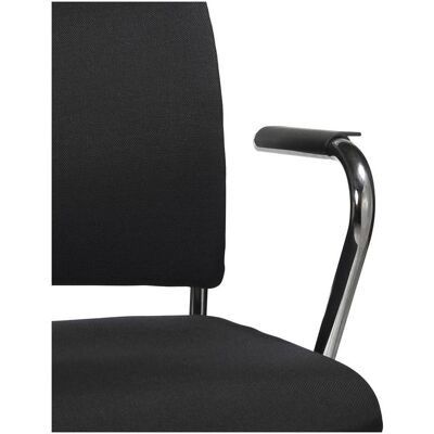 Topstar, Meuble de bureau : accessoires, Accoudoirs modèle "Visit", noir/chrome - Publicité Topstar, Meuble de bureau : accessoires, Accoudoirs modèle "Visit", noir/chrome - Publicité