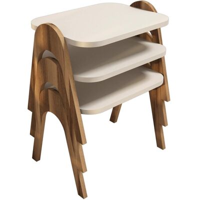 Hanah Home, Table basse, Kennedi (48.60 x 35.50 x 72 cm) - Publicité Hanah Home, Table basse, Kennedi (48.60 x 35.50 x 72 cm) - Publicité