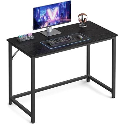 Songmics, Bureau, Computertisch Bürotisch 100x50x76cm Schwarz (100 x 50 x 76 cm) - Publicité Songmics, Bureau, Computertisch Bürotisch 100x50x76cm Schwarz (100 x 50 x 76 cm) - Publicité