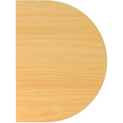 Hammerbacher, Meuble de bureau : accessoires, Elément d'extension semi-circulaire pour bureau MyTable XB avec piétement Blanc - Publicité Hammerbacher, Meuble de bureau : accessoires, Elément d'extension semi-circulaire pour bureau MyTable XB avec piétement Blanc - Publicité