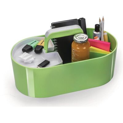 Han, Bureau : accessoires, Organiseur de table LOFT 4 compartiments et plateau amovible - Publicité Han, Bureau : accessoires, Organiseur de table LOFT 4 compartiments et plateau amovible - Publicité