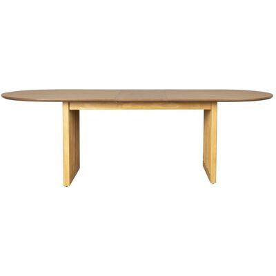 Dutchbone Table à Manger Ovale Extensible - Moderne et Robuste - Publicité Dutchbone Table à Manger Ovale Extensible - Moderne et Robuste - Publicité