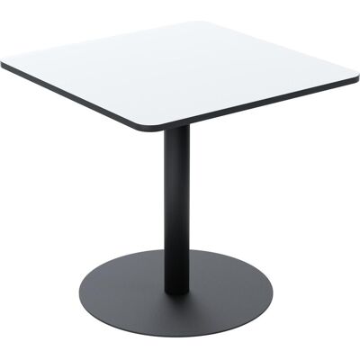 PAPERFLOW MEZZO Bistrot Table - Blanc, 80x80x75 cm - Table de Bistro - Publicité PAPERFLOW MEZZO Bistrot Table - Blanc, 80x80x75 cm - Table de Bistro - Publicité