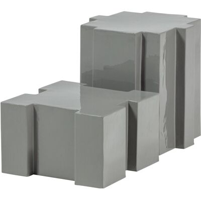 Woood, Table basse, Side (45 x 41 x 41 cm) - Publicité Woood, Table basse, Side (45 x 41 x 41 cm) - Publicité