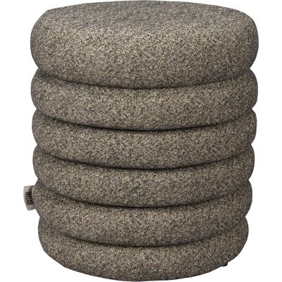 Dutchbone, Tabouret, Fern Stool Noir (37 x 43 cm) - Publicité Dutchbone, Tabouret, Fern Stool Noir (37 x 43 cm) - Publicité