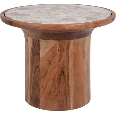 Leitmotiv - Tubo - Dark Wood - Table d'appoint - Publicité Leitmotiv - Tubo - Dark Wood - Table d'appoint - Publicité