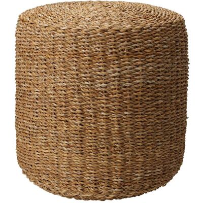 Home&Styling - Pouf rond naturel en herbe marine Ø40x38 cm - Pouf - Publicité Home&Styling - Pouf rond naturel en herbe marine Ø40x38 cm - Pouf - Publicité