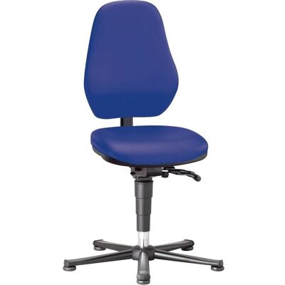 Chaise de bureau Bimos Labor - Mécanique synchronisée - Bleu - Publicité Chaise de bureau Bimos Labor - Mécanique synchronisée - Bleu - Publicité