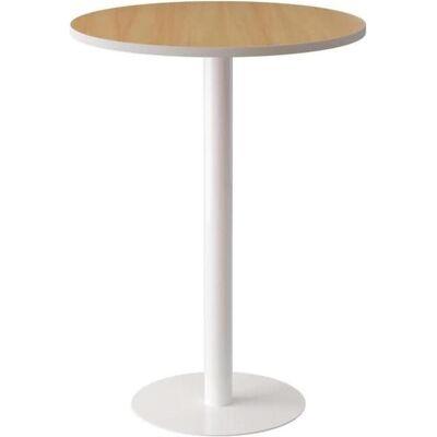 PAPERFLOW Table debout en hêtre - 80,0 x 80,0 x 110,0 cm - Table debout - Publicité PAPERFLOW Table debout en hêtre - 80,0 x 80,0 x 110,0 cm - Table debout - Publicité