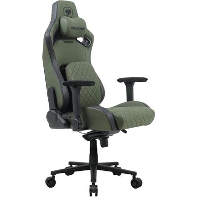 Cougar Defensor S Army Green F, Chaise gaming, Vert, Noir - Publicité Cougar Defensor S Army Green F, Chaise gaming, Vert, Noir - Publicité