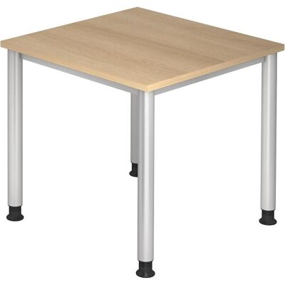 HAMMERBACHER Marque Modèle - Bureau réglable en hauteur - 80x80cm - Publicité HAMMERBACHER Marque Modèle - Bureau réglable en hauteur - 80x80cm - Publicité