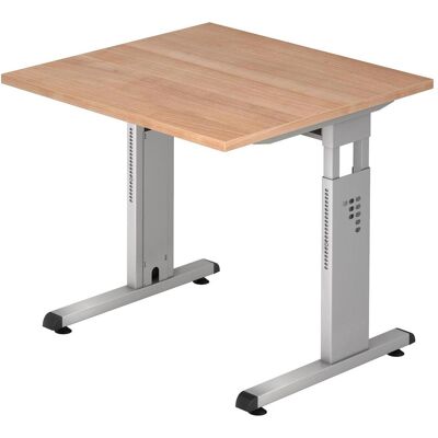 HAMMERBACHER OS 08 Bureau réglable en hauteur Noyer - Bureau - Publicité HAMMERBACHER OS 08 Bureau réglable en hauteur Noyer - Bureau - Publicité